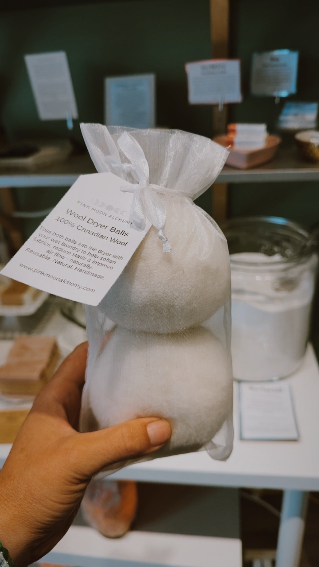100% Canadian Wool Dryer Balls