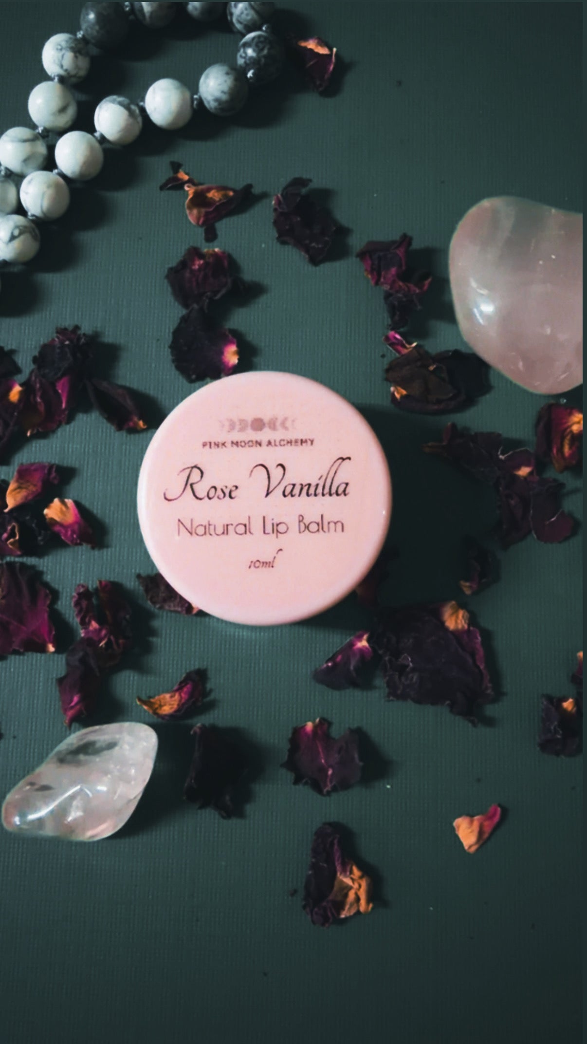 Rose Vanilla Natural Lip Balm
