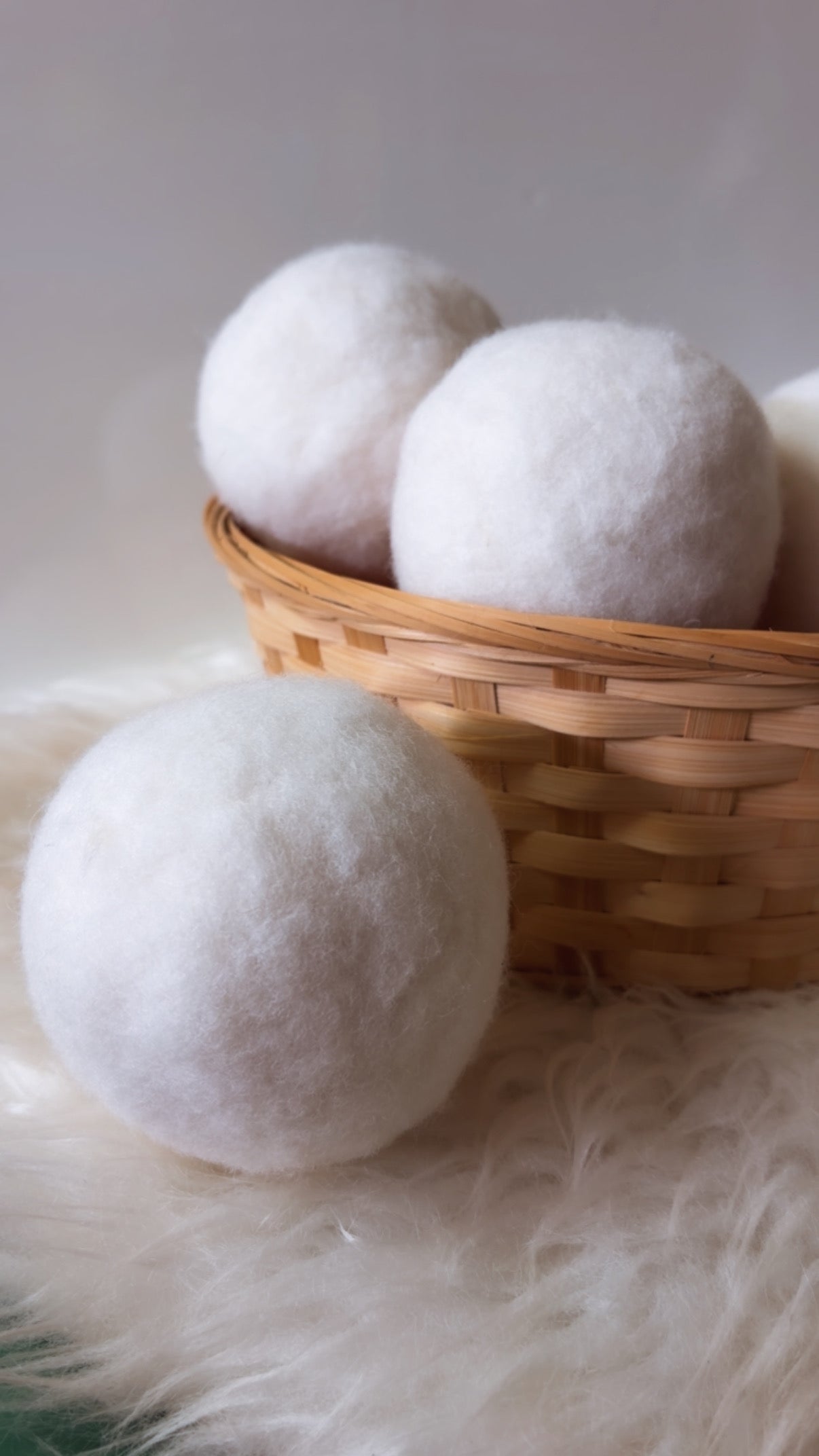100% Canadian Wool Dryer Balls