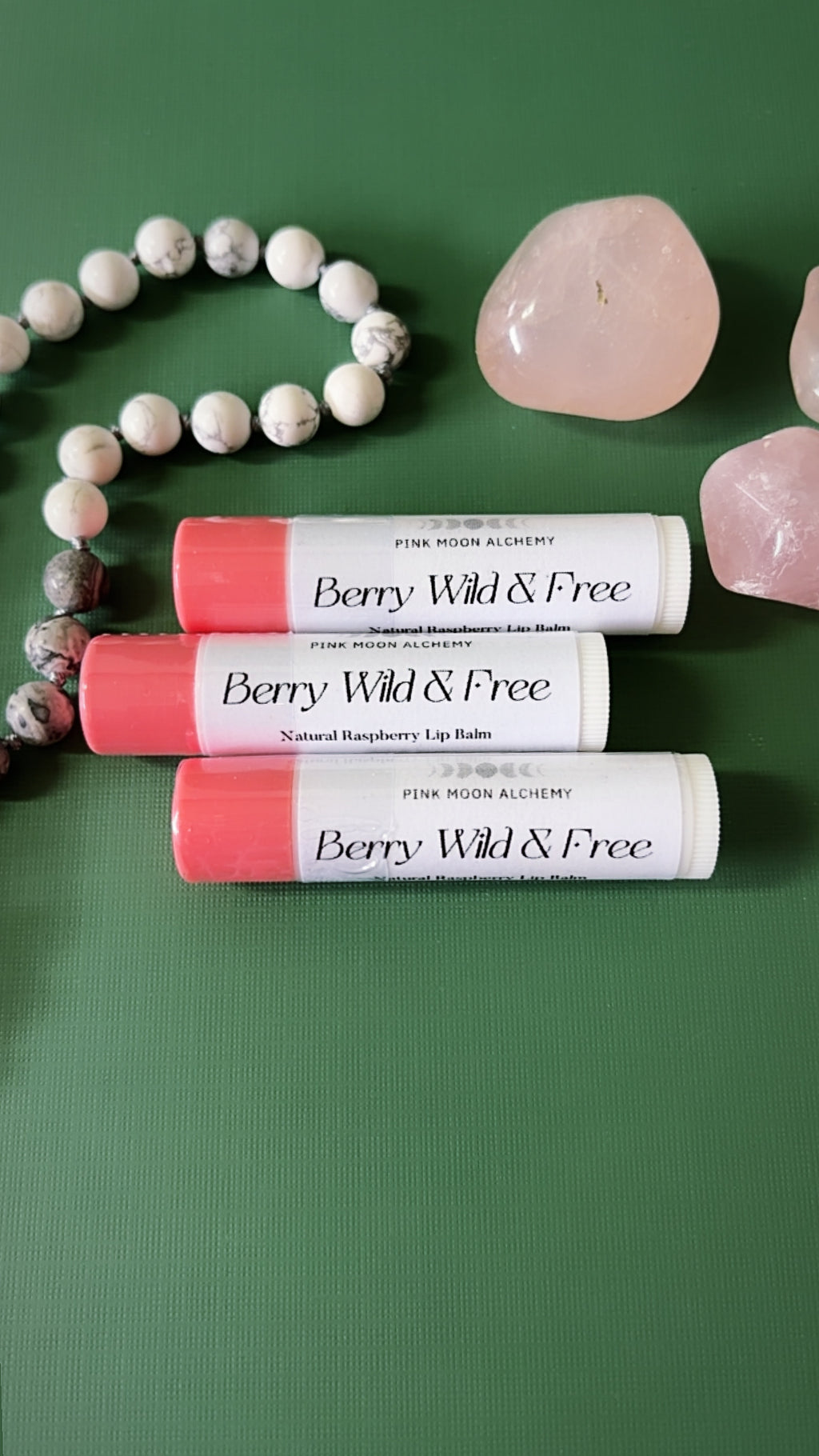 Berry Wild & Free | Natural Raspberry Lip Balm for Soft, Nourished Lips