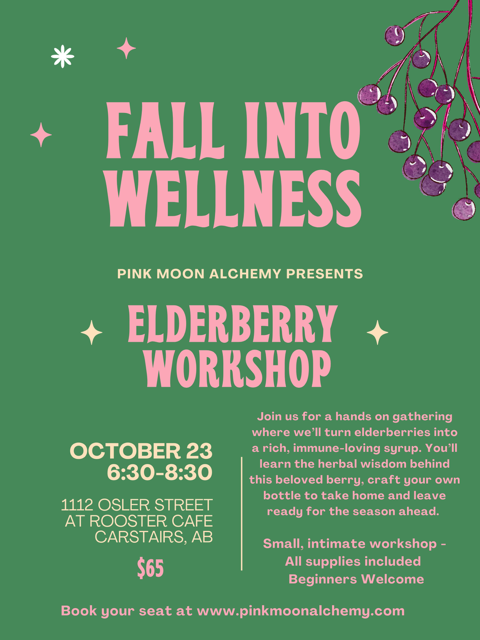 Elderberry Workshop - Fall Into Wellness