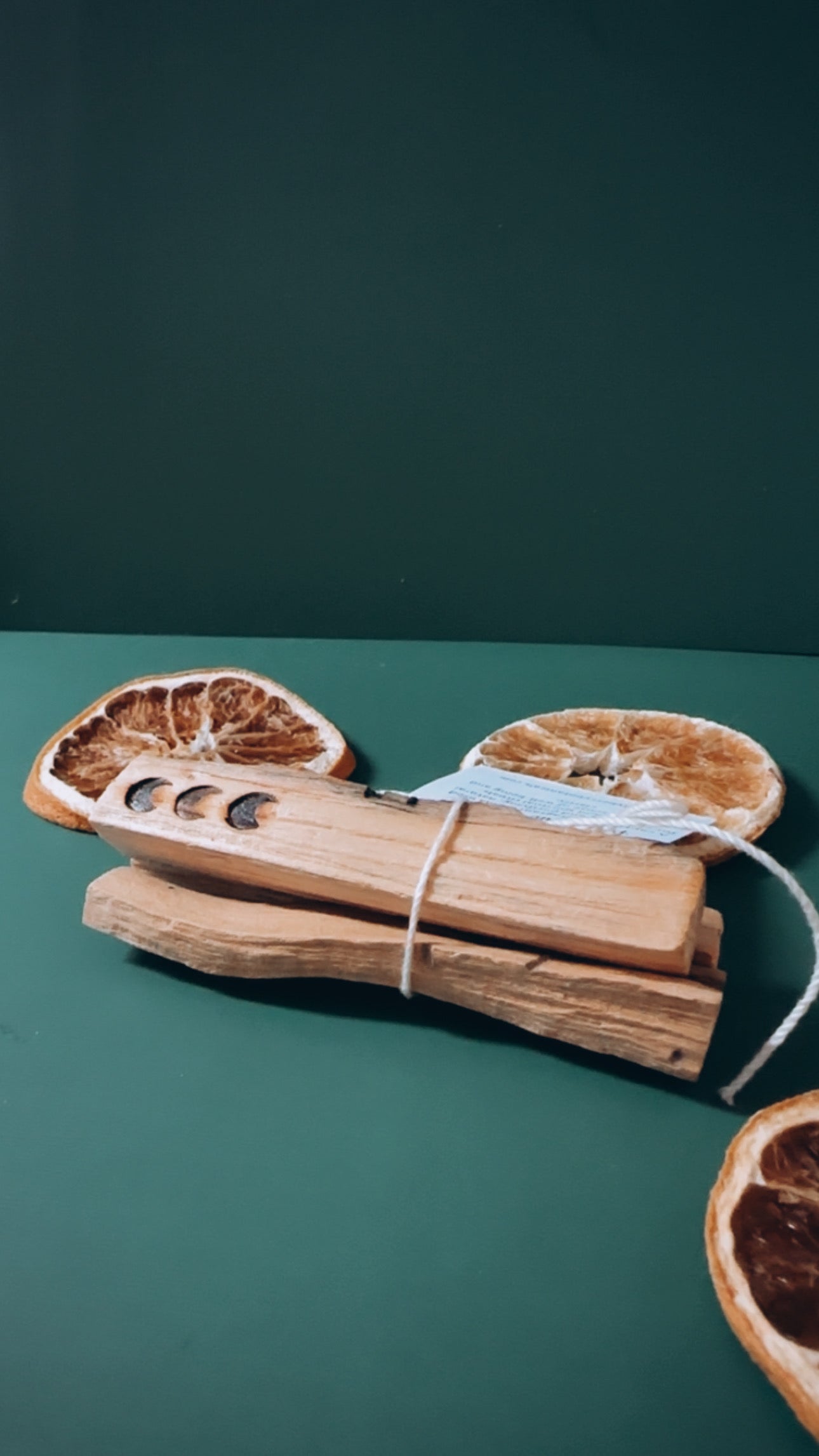 Palo Santo with Moon Phases