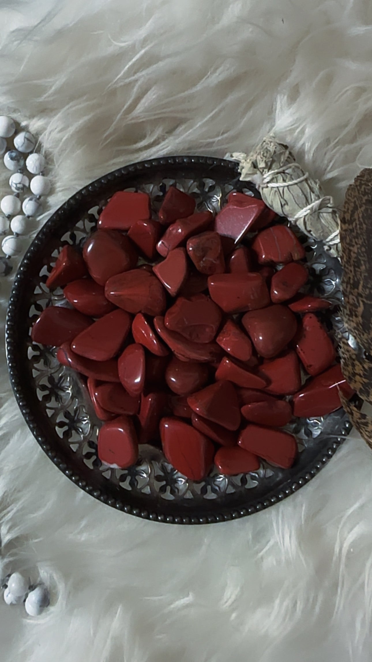 Red Jasper — Strength • Vitality • Sacred Grounding