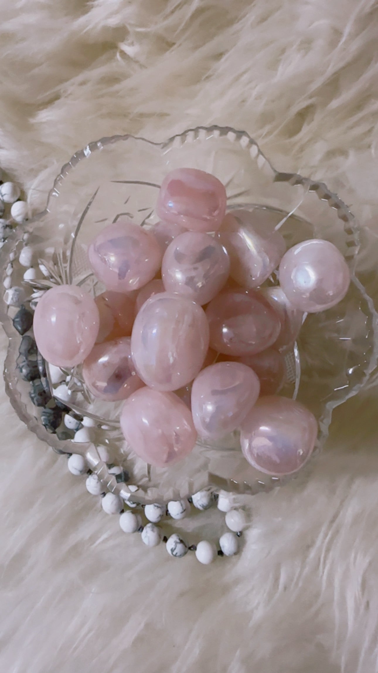 Rose Aura Quartz — Love • Radiance • Heart Awakening