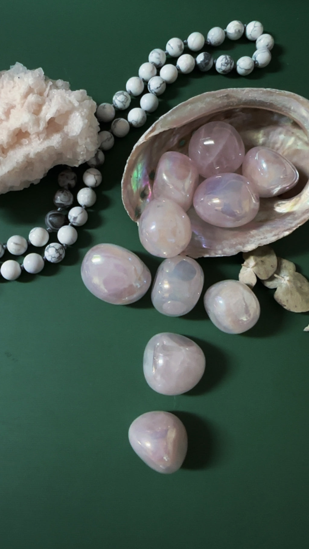 Rose Aura Quartz — Love • Radiance • Heart Awakening