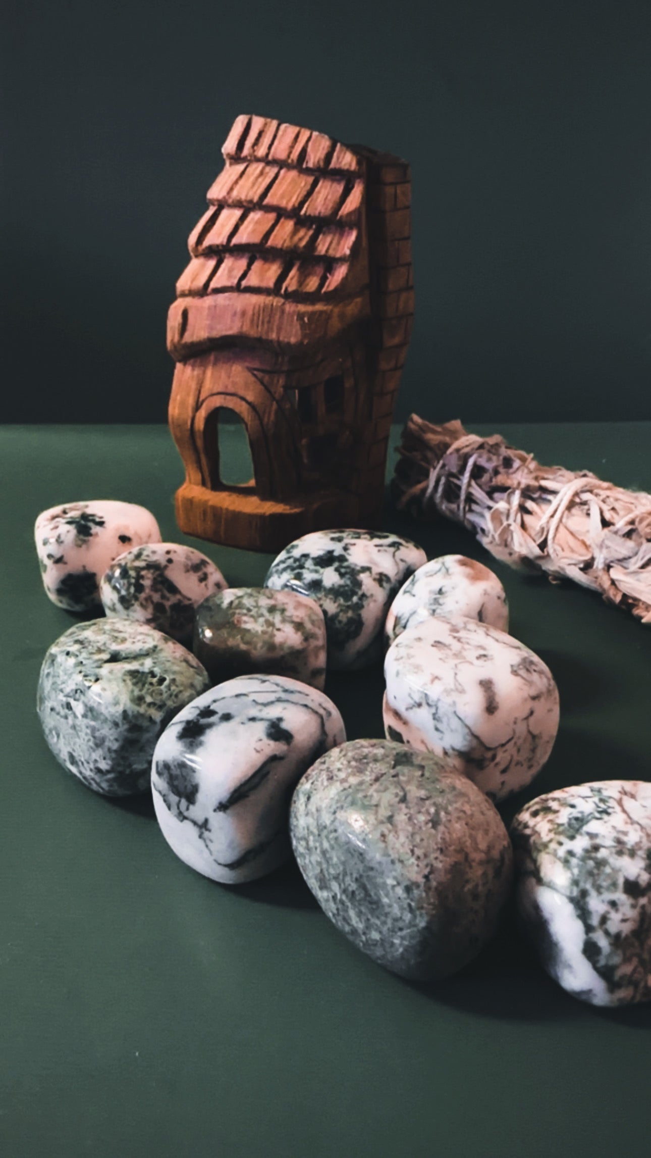 Tree Agate — Harmony • Inner Peace • Soft Forest Magic