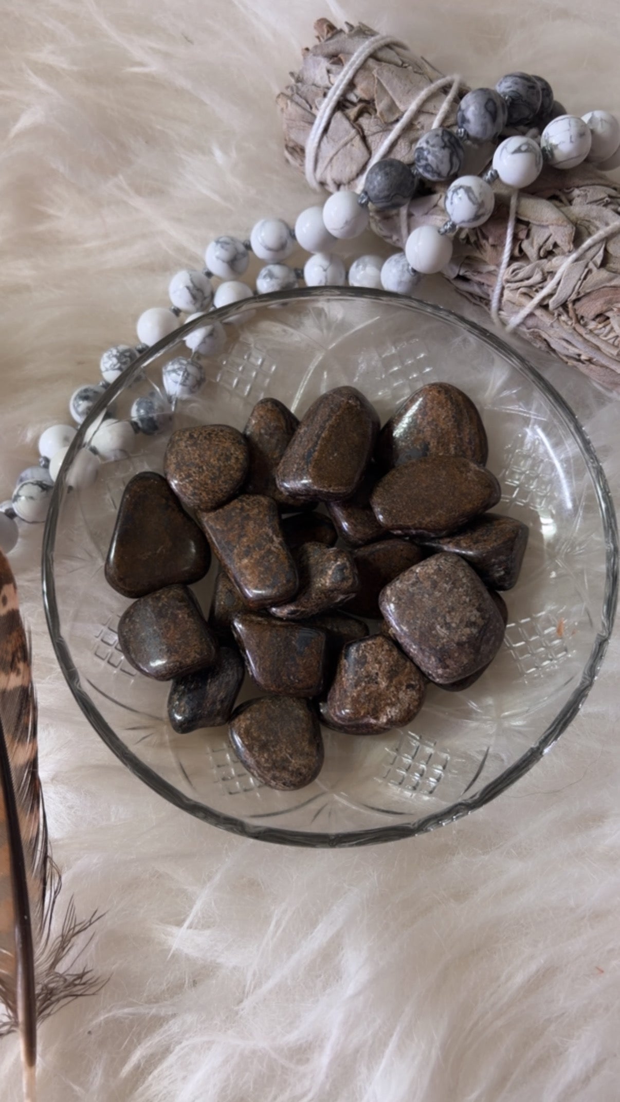 Bronzite Gemstone
Grounding • Protection • Emotional Balance