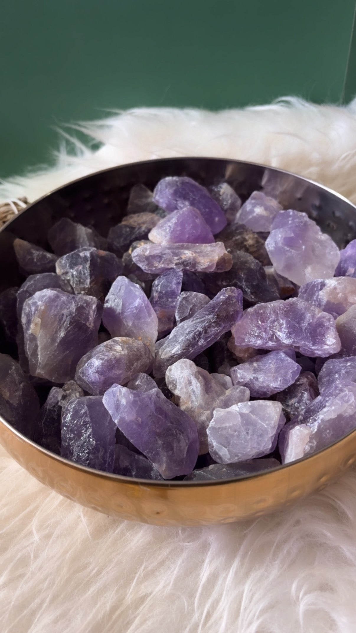 Raw Amethyst Crystal
Calm • Intuition • Spiritual Protection