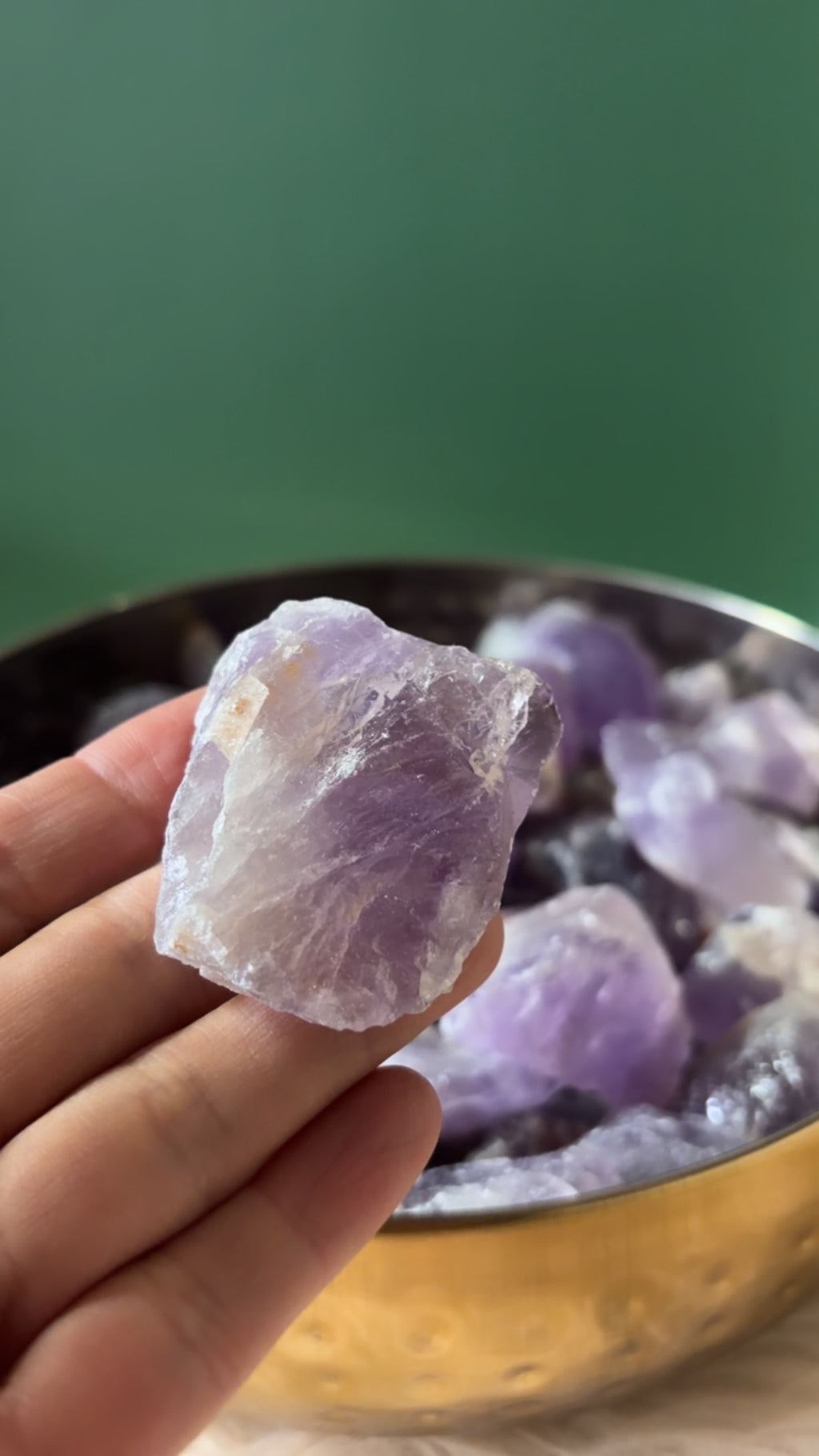 Raw Amethyst Crystal
Calm • Intuition • Spiritual Protection