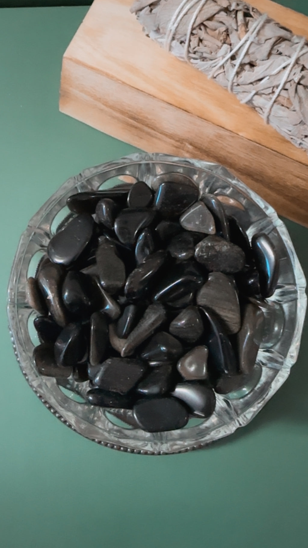 GOLD SHEEN BLACK OBSIDIAN —
PROTECTION • CLEARING • SELF-SOVEREIGNTY • CONFIDENCE