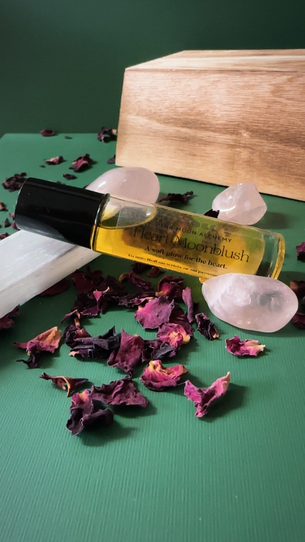 Heart Moonblush - All-Natural Love + Self-Love Gemstone Roll-On