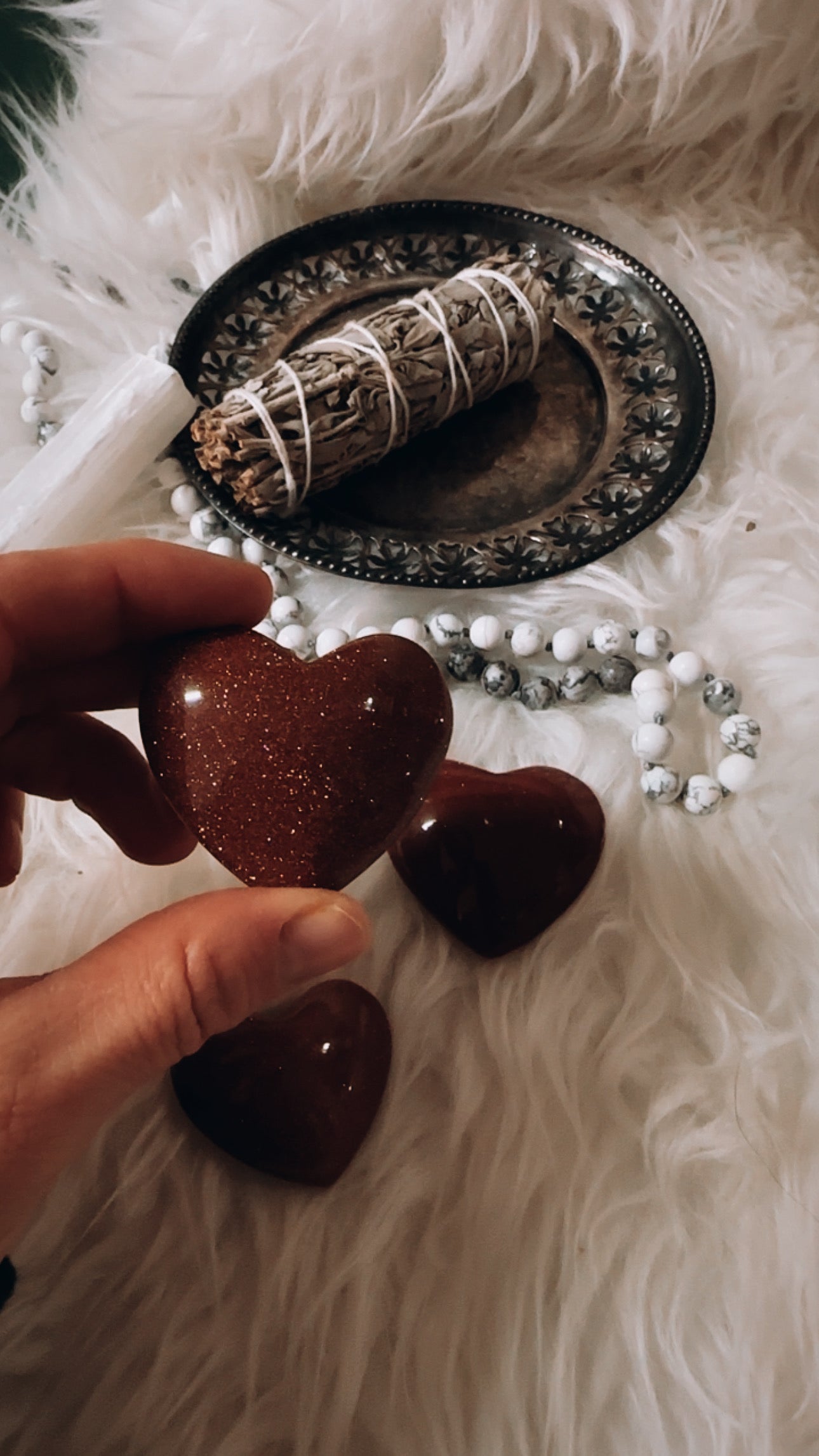 Goldstone Heart – Stone of Confidence, Vitality & Inner Spark
