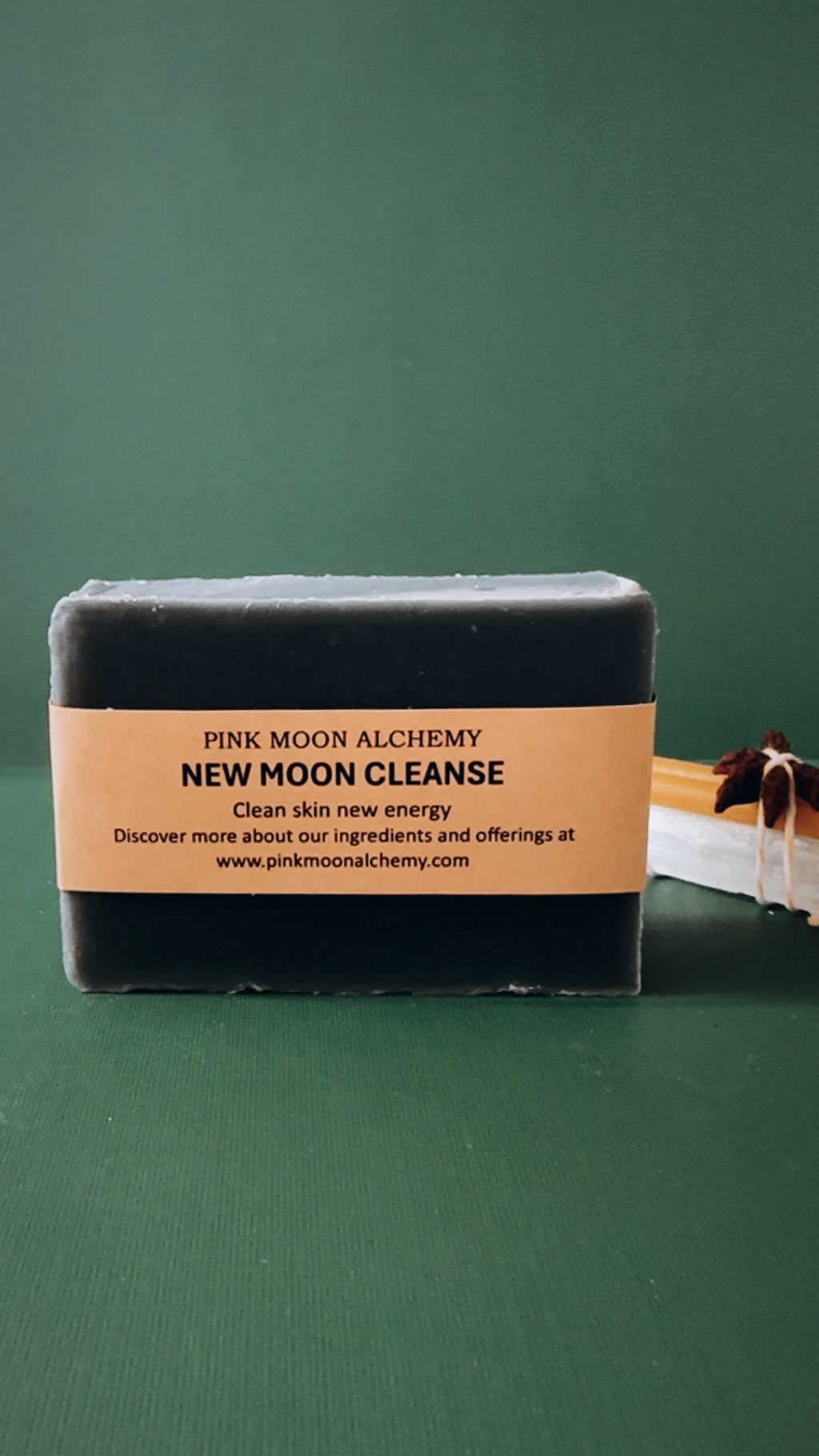 New Moon Cleanse – Activated Charcoal Natural Soap
