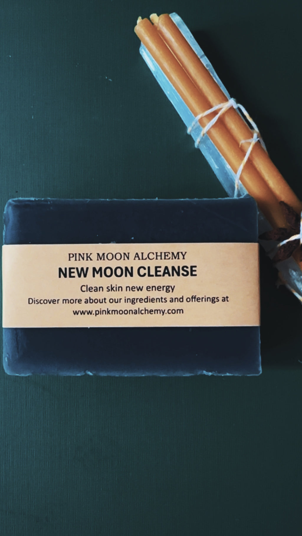 New Moon Cleanse – Activated Charcoal Natural Soap