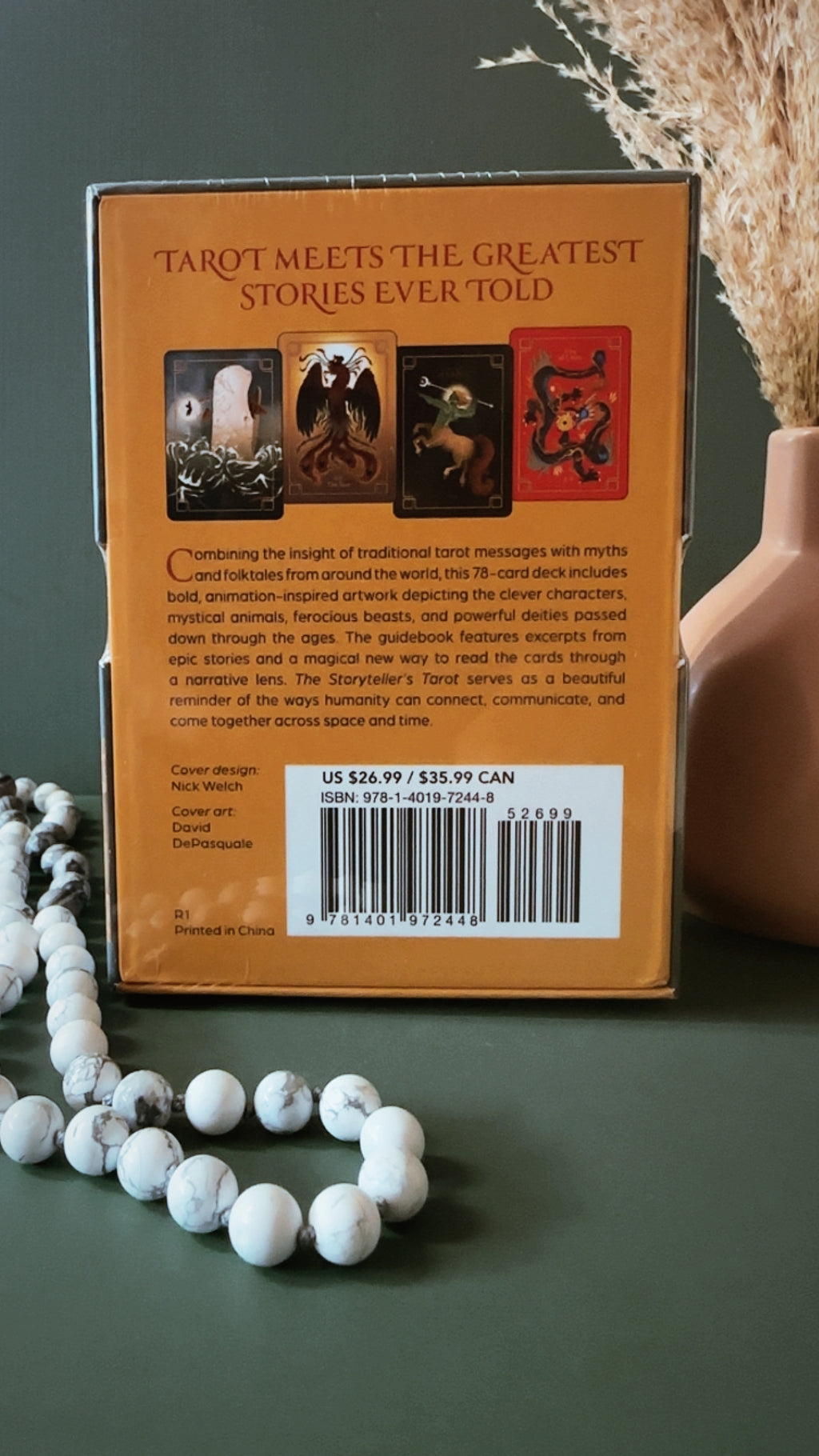 The Storyteller’s Tarot

A 78-Card Tarot Deck & Guidebook by David DePasquale