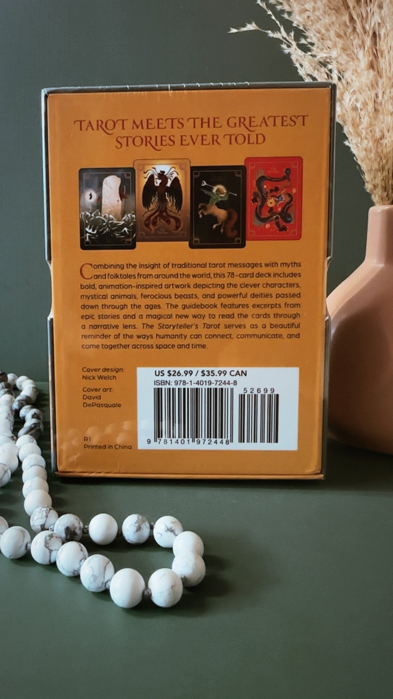 The Storyteller’s Tarot

A 78-Card Tarot Deck & Guidebook by David DePasquale