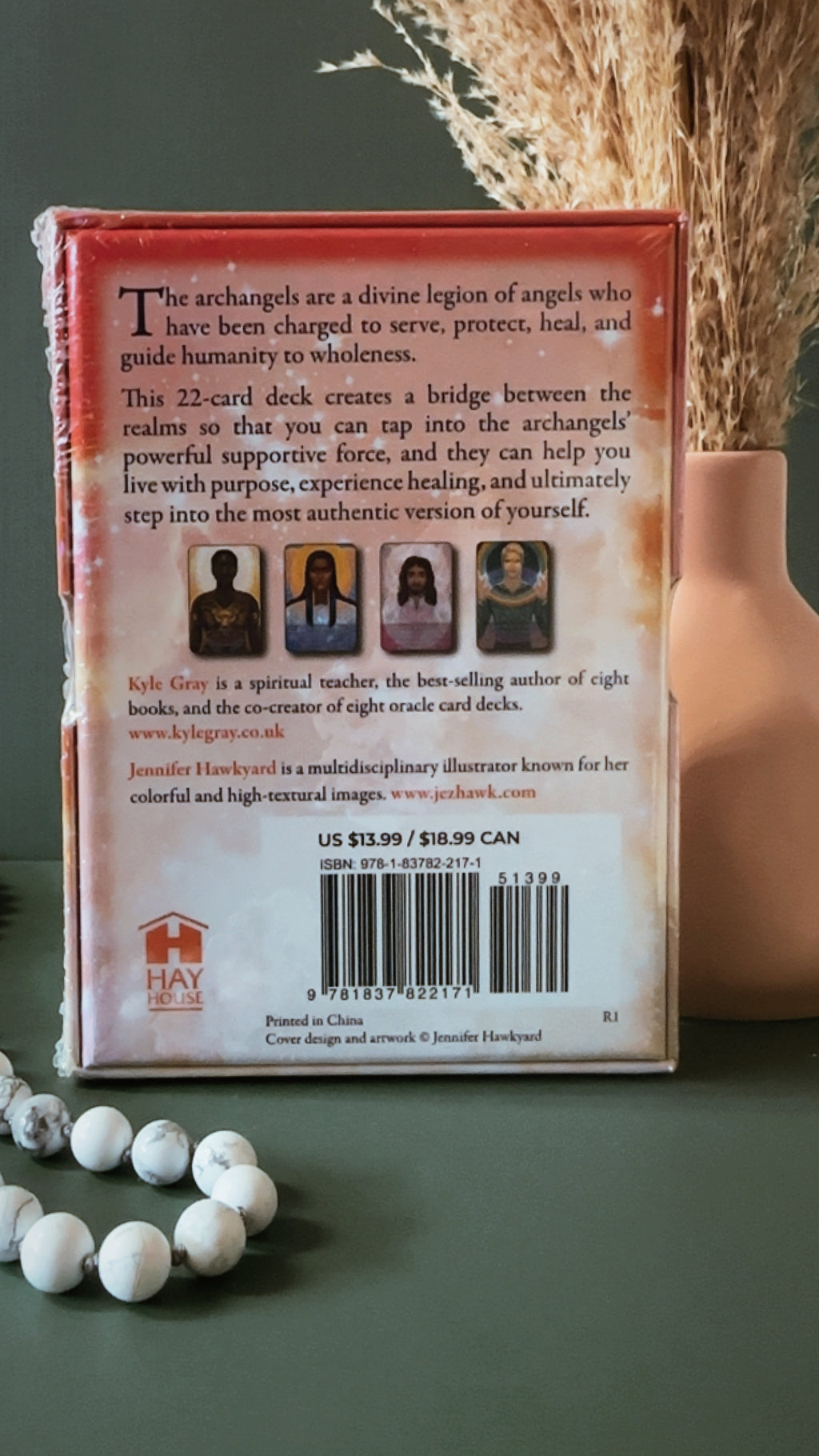 The 22 Archangels Oracle

A 22-Card Oracle Deck & Guidebook by Kyle Gray
Artwork by Jennifer Hawkyard