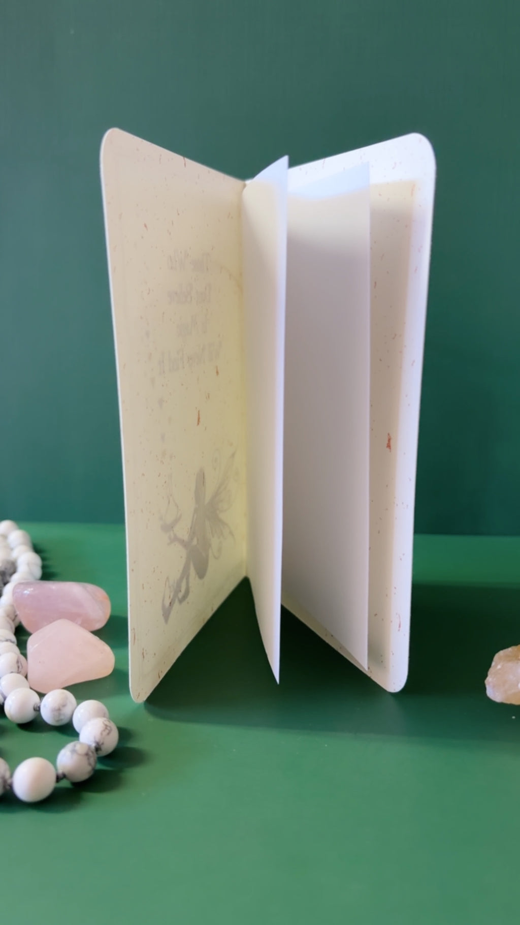 Those Who Believe in Magic – Handmade Fairy Greeting Card | 4” x 5.5”