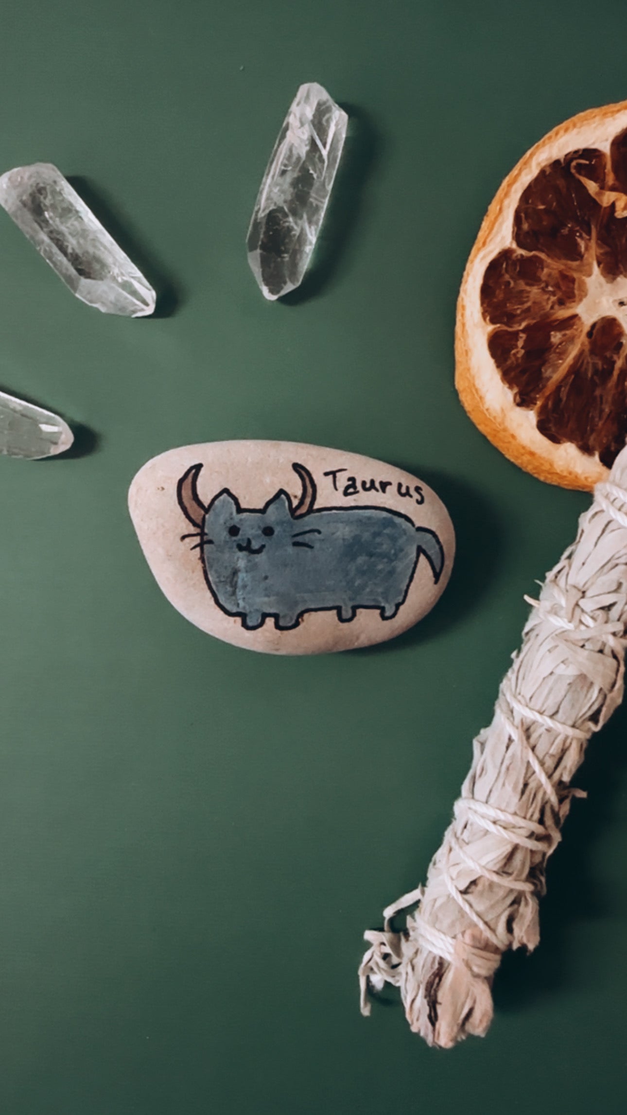 Zodiac Kitty Stones