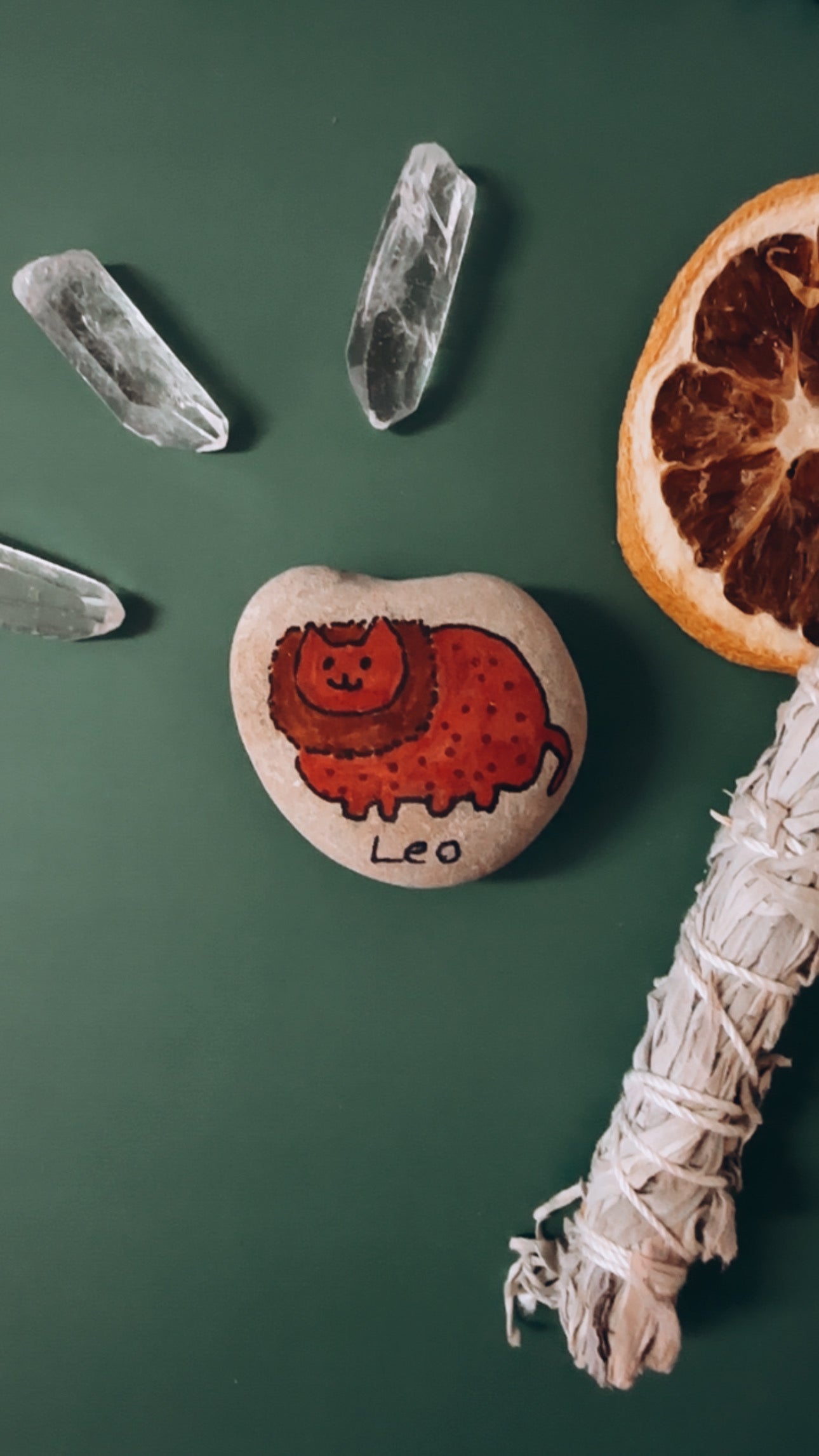 Zodiac Kitty Stones