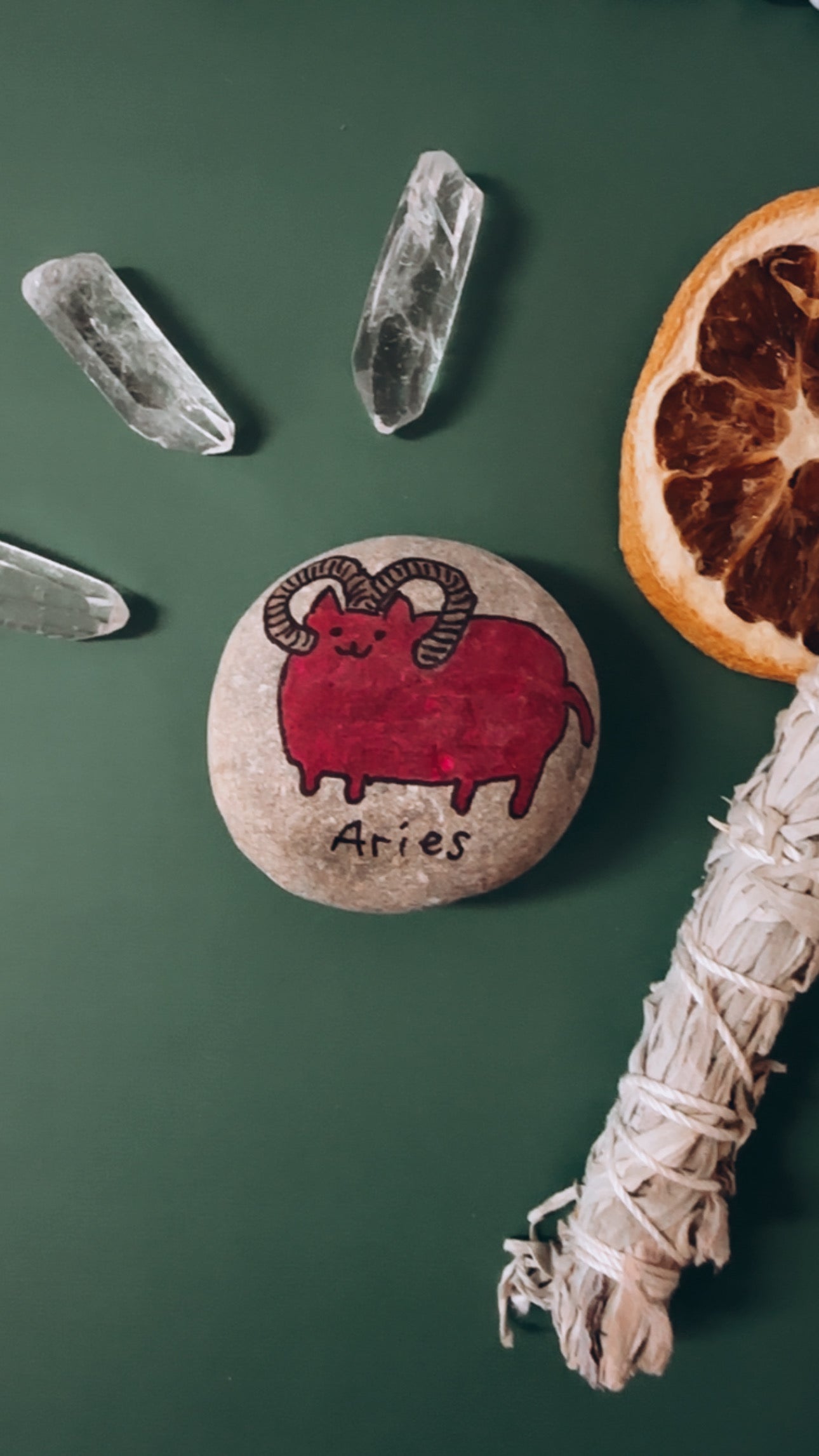 Zodiac Kitty Stones