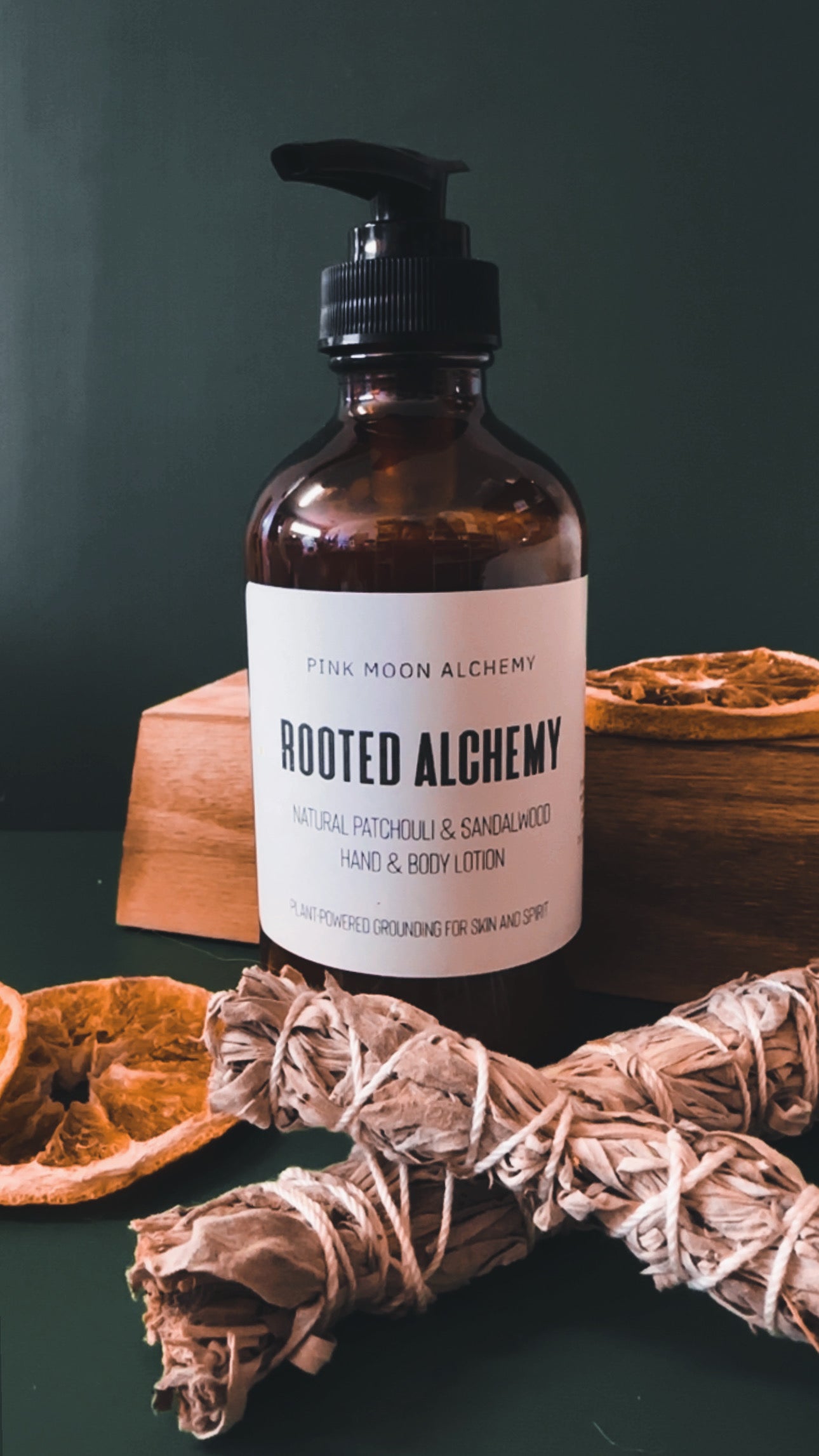 Rooted Alchemy - Natural Patchouli Sandalwood Lotion