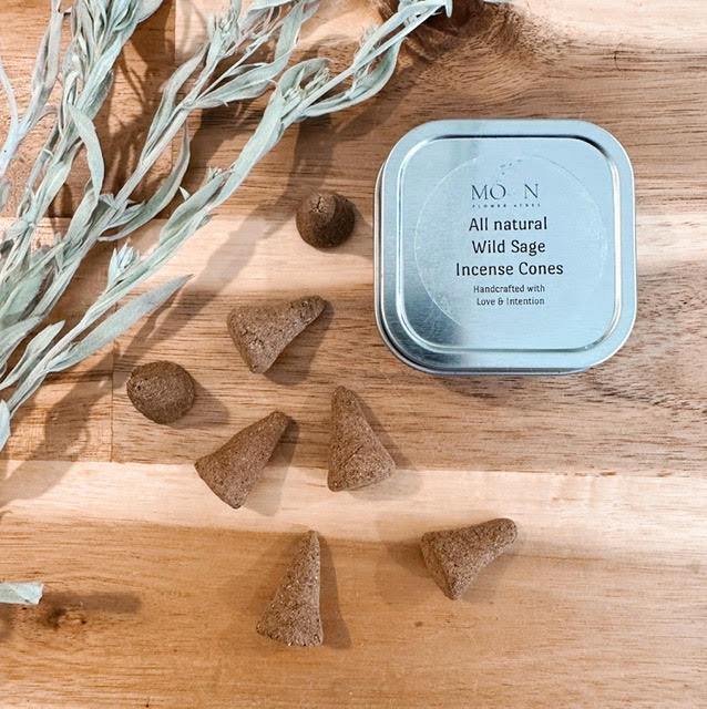 Wild Sage Incense Cones -  Natural Incense Cones