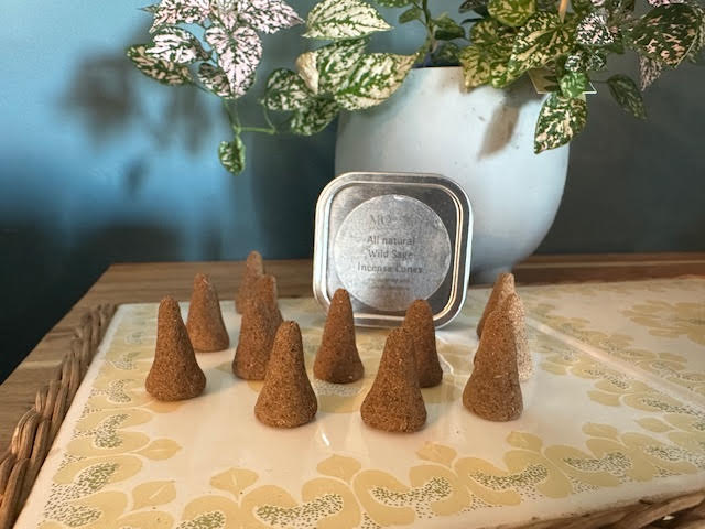 Wild Sage Incense Cones -  Natural Incense Cones